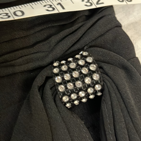 BB/Collections Classy Vintage Cocktail Dress Sz 8. Sheer Sleeves. Keyhole back - Picture 10 of 16